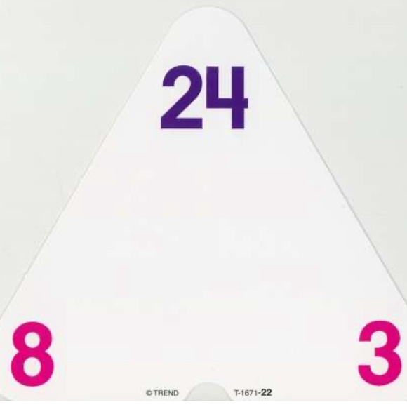 Three Corner Flash Cards Multiplication & Division - Picture 3 of 12